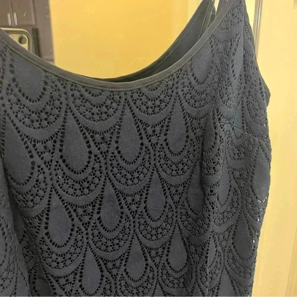 Lilly Pulitzer Navy Blue Lace Tank Dress - Picture 6 of 8